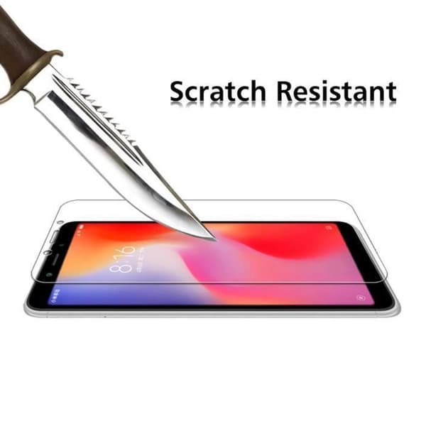 Film Vitre Skydd Skärm - Phonillico® - Xiaomi REDMI 6A - Pack om 2 - Härdat Glas - Represistent