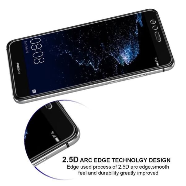 Skärmskydd - Phonillico® - Huawei P10 LITE - Pack med 2 - Ultrarobust - Repellerande