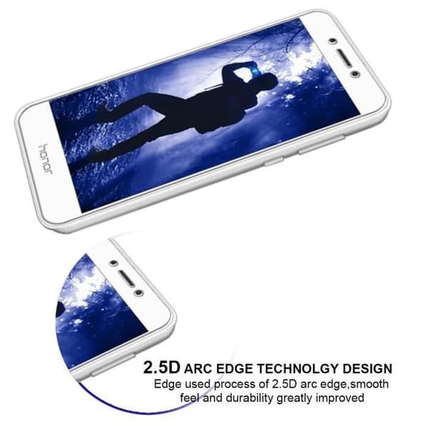 Film Vitre Skydd för Skärm - Phonillico® - Huawei HONOR 6A - Paket med 2 - Härdat Glas - Repbeständig