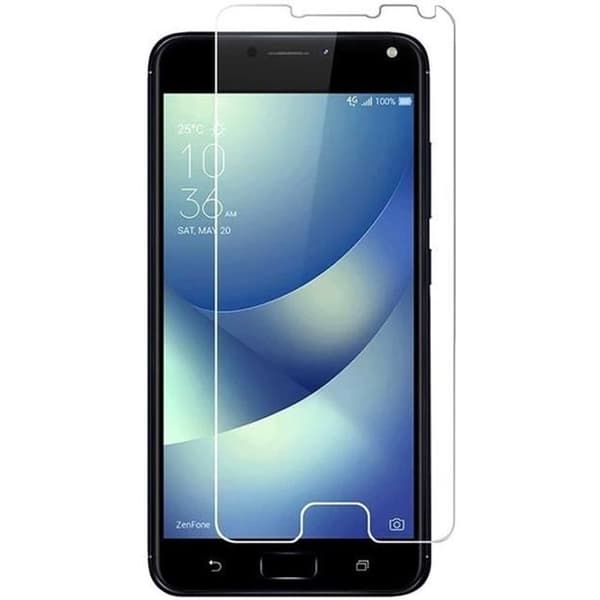 Filmt glas skydd för skärm - Phonillico® - ASUS ZENFONE 4 MAX PRO - Härdat glas - 5,5" - Repbeständig