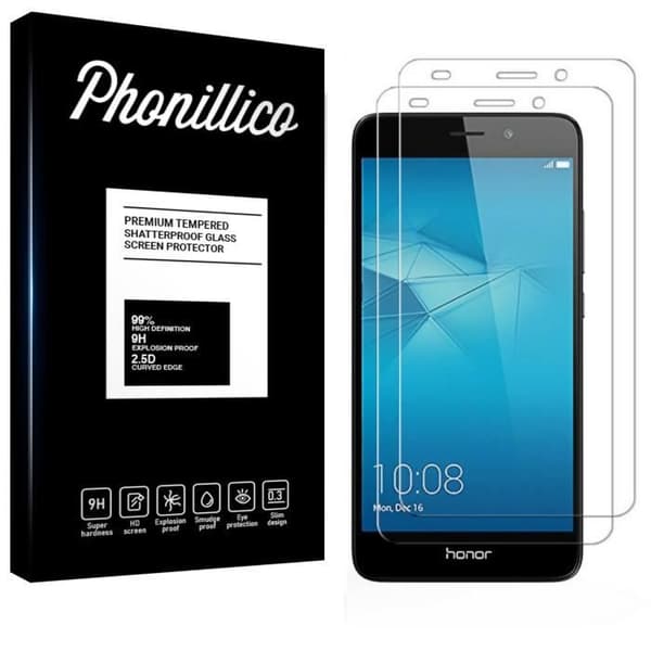Verre Tempererat Huawei HONOR 5C - [Pack 2] Filmskydd för Ultra Resistenta Skärmar [Phonillico®]