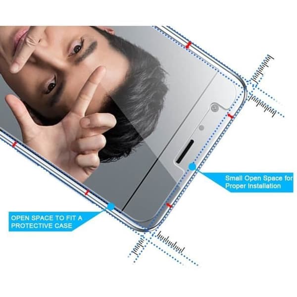 Skärmskydd - Phonillico® - HUAWEI HONOR 9 - Härdat glas - Ripskydd - Transparent