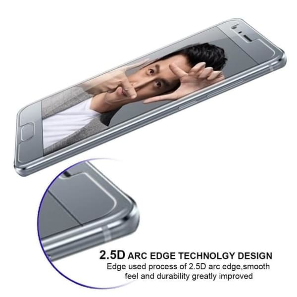 Skärmskydd - Phonillico® - HUAWEI HONOR 9 - Härdat glas - Ripskydd - Transparent