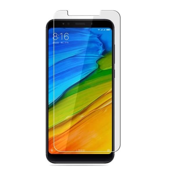 Film Vitre Skyddsskärm - Phonillico® - Xiaomi REDMI 5 PLUS - Härdat Glas - Anti-rip - Transparent