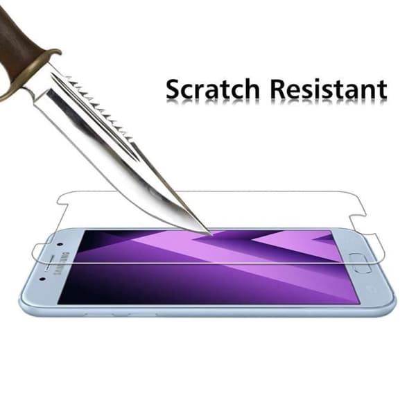 Härdat glas för SAMSUNG GALAXY A3 2017 A320 - Film för skärmskydd Ultra hållbar transparent skyddare Phonillico®