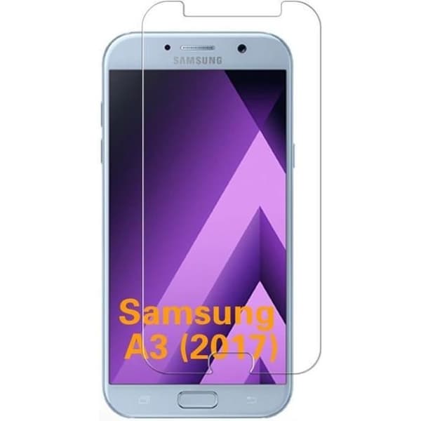 Härdat glas för SAMSUNG GALAXY A3 2017 A320 - Film för skärmskydd Ultra hållbar transparent skyddare Phonillico®