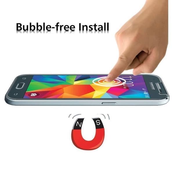 Härdat glas för Samsung Galaxy CORE PRIME - [Pack 2] Ultra Resistent Skärmskydd [Phonillico®]