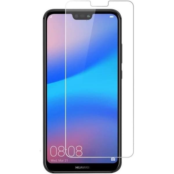 Skärmskydd - Phonillico® - HUAWEI P20 LITE - Härdat glas - Repbeständig - Transparent