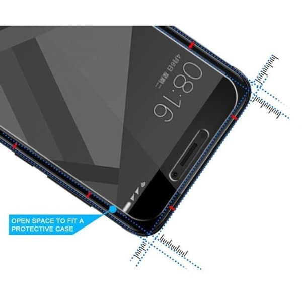 Skydd film - Phonillico® - Xiaomi REDMI 4X - Härdat glas - Repbeständig - Ultra hållbar
