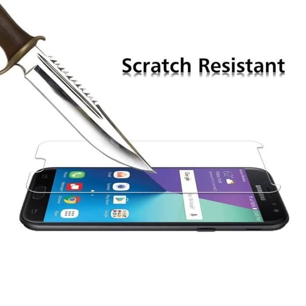 Skärmskyddsfilm - Phonillico® - Samsung Galaxy J7 2017 J730 - Paket med 2 - Ultra hållbar - Svart