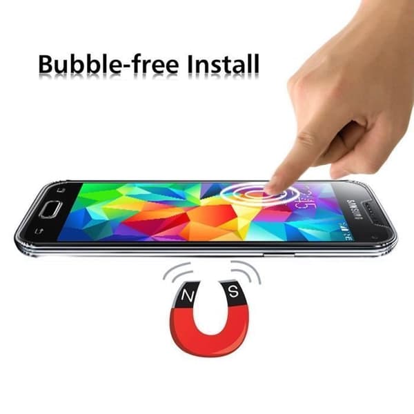 Härdat glas för Samsung Galaxy S5 MINI - [Pack 2] Filmskydd för ultraresistent skärm [Phonillico®]