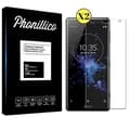Miniatyrbild 1 av 4: Skärmskydd - Phonillico® - Sony Xperia XZ2 - Pack om 2 - Härdat glas - Repfria