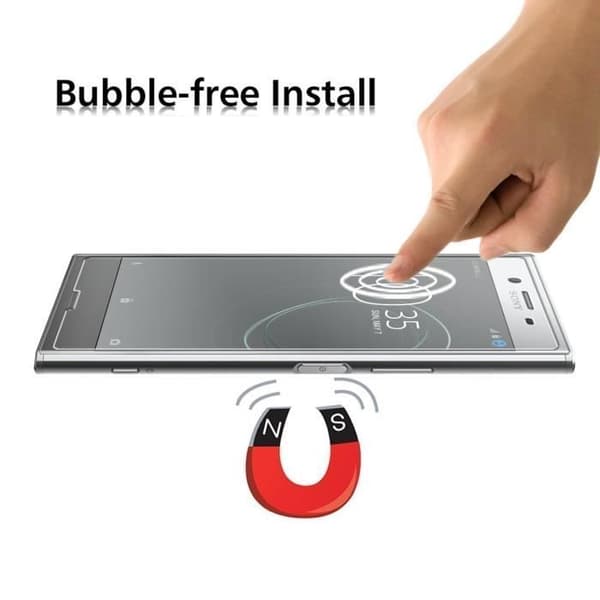 Skärmskyddsfilm - Phonillico® - Sony Xperia XZ PREMIUM - Pack om 2 - Ultra hållbar - Repbeständig
