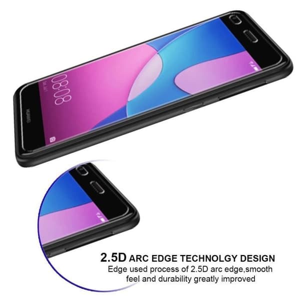 Härdat Glas HUAWEI Y6 PRO 2017 - Ultra Resistenta Skärmskydd Film Anti-Rip Transparent Phonillico®