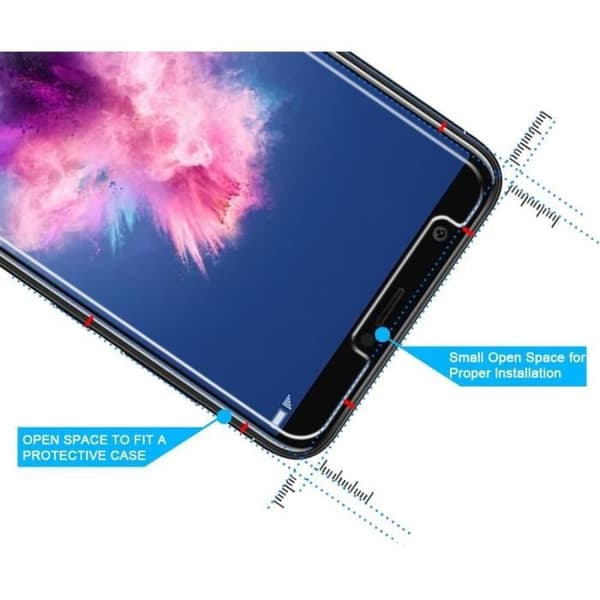 Skärmskyddsfilm - Phonillico® - HUAWEI P SMART - Härdat glas - Repfria - Transparent