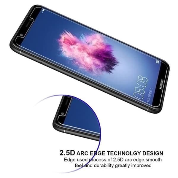 Skärmskyddsfilm - Phonillico® - HUAWEI P SMART - Härdat glas - Repfria - Transparent