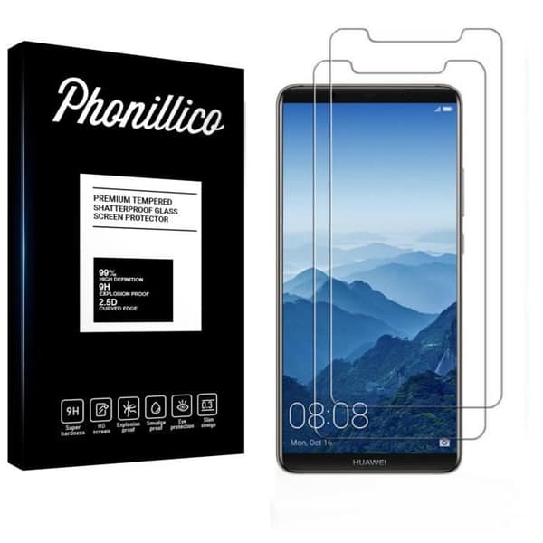 Skärmskyddsfilm - Phonillico® - Huawei MATE 10 PRO - Förpackning med 2 - Ultrarobust - Repreduserande