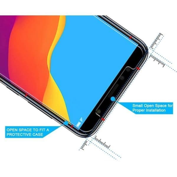 Film för skydd av skärm - Phonillico® - Huawei HONOR 7A - Pack med 3 - Härdat glas - Represistent