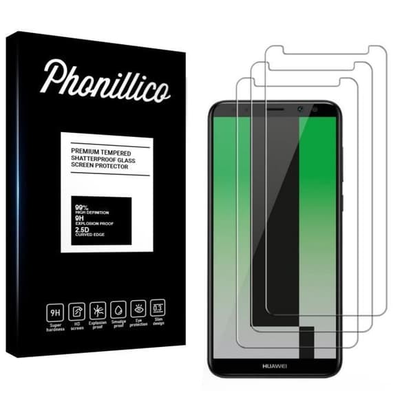 Verre Härdat Huawei MATE 10 LITE - [Pack 3] Film Skydd för Ultra Motståndskraftig [Phonillico®]