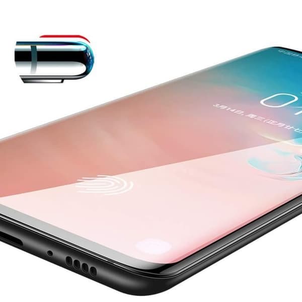 Skyddsplast för Samsung Galaxy S10 - Helintegral skärmskydd med böjd kant [Phonillico®]