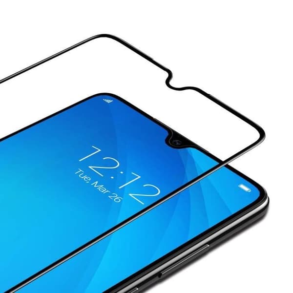 Härdat glas - Phonillico® - Huawei P30 PRO - Pack med 3 - Transparent - Svart kant - Rep-resistant