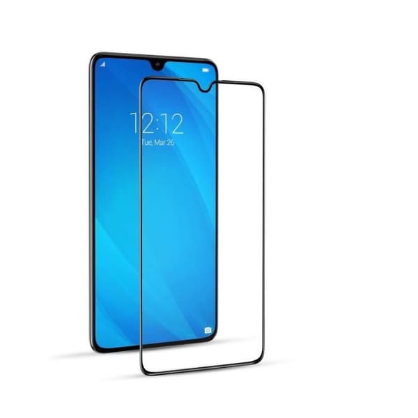 Härdat glas - Phonillico® - Huawei P30 PRO - Pack med 3 - Transparent - Svart kant - Rep-resistant