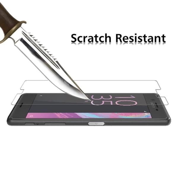 Verkställa Härdat Glas Sony Xperia X - [Pack 3] Film Glas Skyddsskärm Ultra Resistent [Phonillico®]