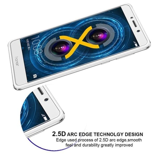 Verre Härdat Huawei HONOR 6X - [Pack 3] Skärmskydd av Ultra Motståndskraftig Glas [Phonillico®]