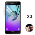 Miniatyrbild 1 av 2: Skärmskyddsfilm - Phonillico® - Samsung Galaxy A3 2016 A310 - Paket med 2 - Ultra tunn - Repellerande