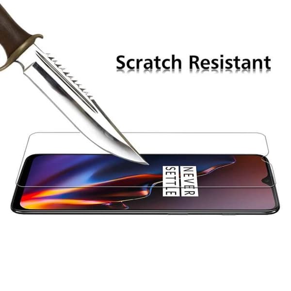 Skärmskydd - Phonillico® - ONEPLUS 6T - 2-pack - Härdat glas - Repbeständig