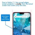 Miniatyrbild 3 av 4: Film Vitre Skyddsskärm - Phonillico® - NOKIA 7.1 - Pack med 2 - Härdat glas - Rep-beständig