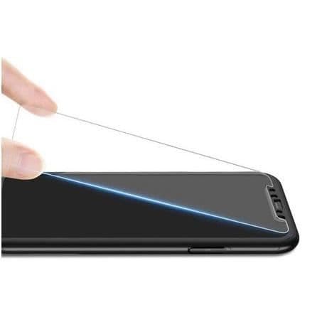 Skal för iPhone 11 - Phonillico - Svart - Heltäckande skydd - Hårt plast - Härdat glas