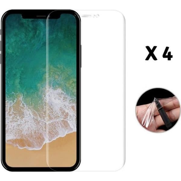 Skärmskydd - Phonillico - iPhone 11 PRO MAX - Paket med 4 - Premium plast - Ultratunn