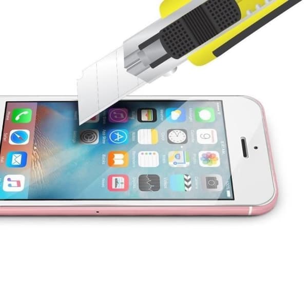 [Kompatibel Apple iPhone 5 - 5S] Transparent Silikonfodral + Härdat Glas Skärmskydd [Phonillico®]