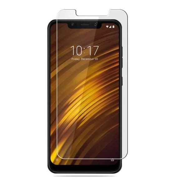 Film Skydd för Skärm - Phonillico® - Xiaomi POCOPHONE F1 - Härdat Glas - Ultra Resistent - Rep Resistant