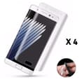 Miniatyrbild 2 av 2: Skärmskydd - Phonillico® - Samsung Galaxy S7 EDGE - Paket med 4 filmer - Premium plast - Repellerande