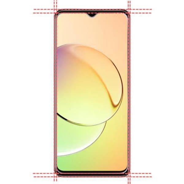 Filmm för skydd av skärm - Phonillico - Realme 10 5G - Paket med 2 - Repellerande - Transparent
