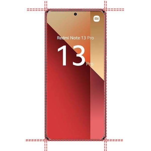 Härdat glas för Xiaomi Redmi Note 13 Pro 4G [Pack 2] Skärmskydd Film Phonillico®