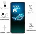 Miniatyrbild 3 av 5: Skyddande Film - Phonillico® - Asus Rog Phone 8 - Pack om 2 - Härdat Glas - Repföres Resistant