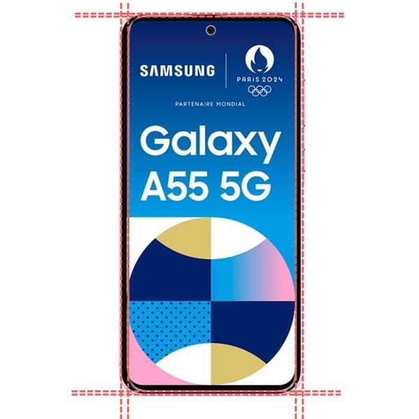 Härdat Glas för Samsung Galaxy A55 5G [Pack 4] Skärmskyddsfilm Phonillico®