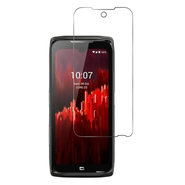 Härdat Glas - Phonillico® - Crosscall Core Z5 - Pack om 2 - Skärmskydd - Repbeständig