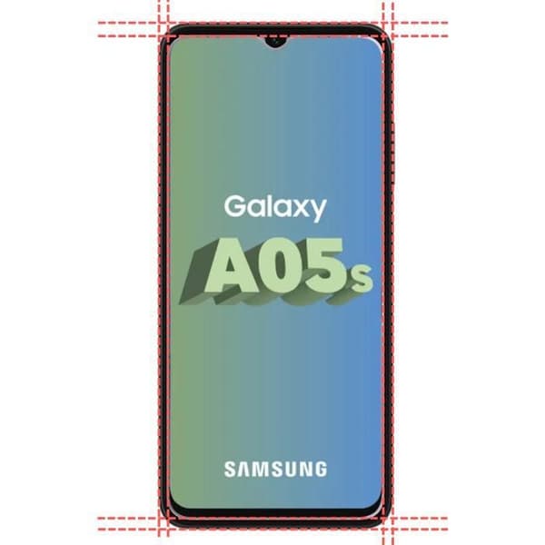 Säkerhetsglas för Samsung Galaxy A05S [Pack 4] Skydd film för skärmen Phonillico®