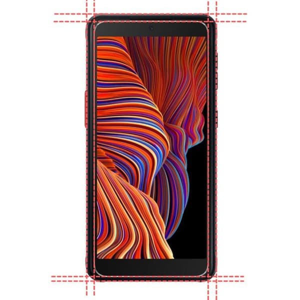 Härdat glas - Phonillico - Samsung Galaxy XCover 5 - Paket med 2 - Repellerant - Transparent