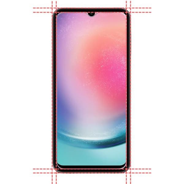 Härdat glas för Samsung Galaxy A24 4G [Pack 4] Skyddsfilm för skärmen Phonillico®