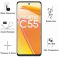 Miniatyrbild 3 av 5: Härdat Glas för Realme C55 4G [Pack 2] Skärmskyddsfilm Phonillico®