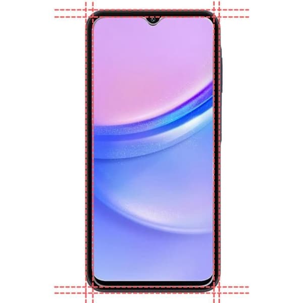 Härdat glas - Phonillico - Samsung Galaxy A15 4G/5G - Pack om 4 - Repellande mot repor - Transparent