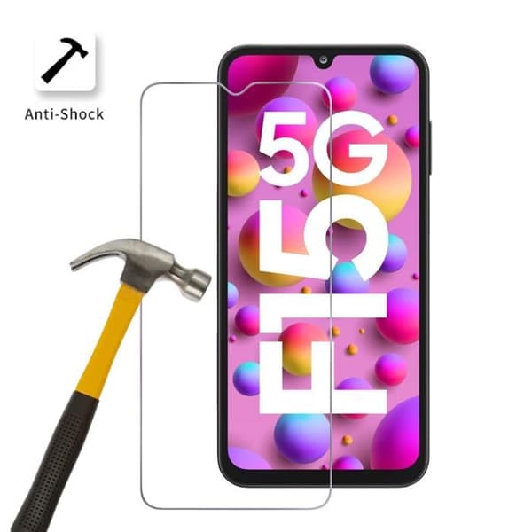 Film Vitre Skyddsskärm - Phonillico - Samsung Galaxy F15 5G - Paket 2 - Härdat Glas - Repfria