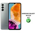 Miniatyrbild 2 av 5: Härdat glas för Samsung Galaxy M15 5G [Pack 4] Skärm skydd film Phonillico