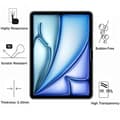 Miniatyrbild 3 av 6: Härdat Glas - Phonillico - iPad Air 2024 11 tum M2 - Paket med 2 - Rep-resistant - Scratchproof Glas