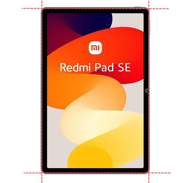 Skärmskydd för pekskärmstablett kompatibel med Xiaomi Redmi Pad SE [Pack 2] Härdat glas